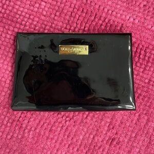 Dolce Gabbana Parfums Bag Clutch Black Vinyl